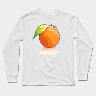 orange vector best seller Long Sleeve T-Shirt